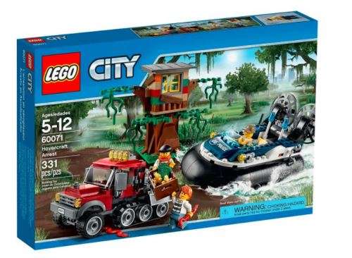 LEGO 60071 City Hovercraft Arrest (Discontinued by Manufacturer 2015) Ultra-rare find