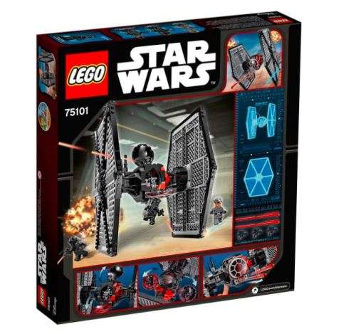 LEGO 75101 Star Wars First Order Special Forces TIE Fighter (Discontinued by Manufacturer 2015) Rare