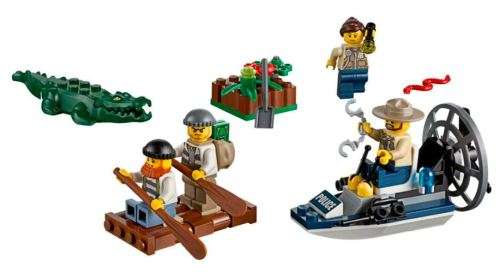 LEGO 60066 City Swamp Police Starter Set (Discontinued by Manufacturer 2015) Very Rare
