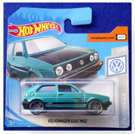 Hot Wheels Volkswagen Golf MK2