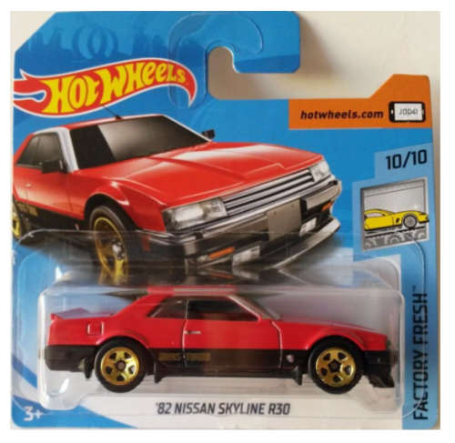 Hot Wheels `82 Nissan Skyline R30