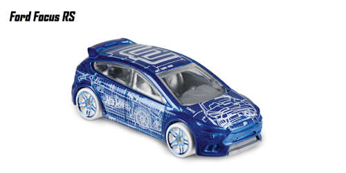 Hot Wheels Ford Focus RS