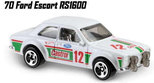 Hot Wheels 70 Ford Escort RS1600