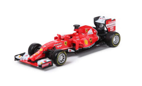 Formula One 2014 F1 Ferrari F14T Racing Signed By Fernando Alonso Bburago 1:43
