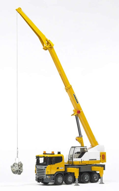 Bruder Scania R-Series Liebherr Crane With Light and Sound