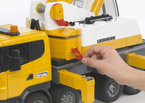 Bruder Scania R-Series Liebherr Crane With Light and Sound