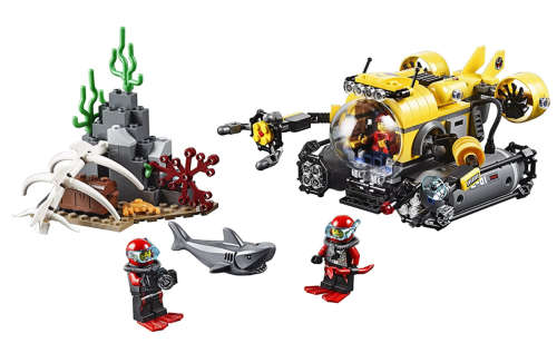 LEGO 60092 City Deep Sea Explorers Submarine (Discontinued by Manufacturer) Hard-to-find