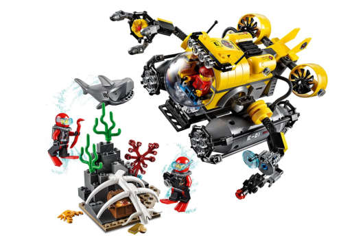 LEGO 60092 City Deep Sea Explorers Submarine (Discontinued by Manufacturer) Hard-to-find