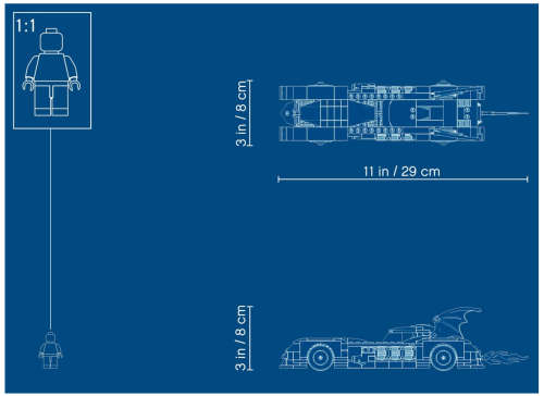 LEGO 76119 DC Batman Batmobile: Pursuit of The Joker