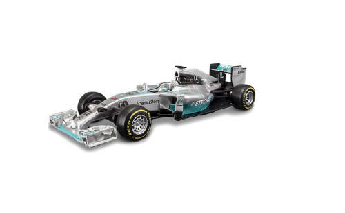 Bburago MERCEDES AMG Petronas F1 W05 HYBRID NICO ROSBERG 1/32