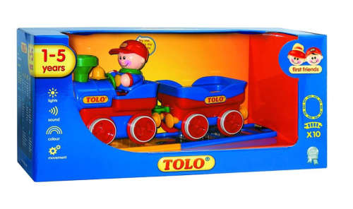 Tolo First Friends Train Set + Tolo First Friends Train Tracks