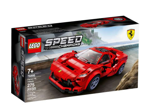 LEGO 76895 Speed Champions Ferrari F8 Tributo (Discontinued by Manufacturer)
