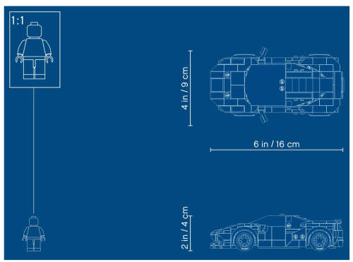 LEGO 76895 Speed Champions Ferrari F8 Tributo (Discontinued by Manufacturer)