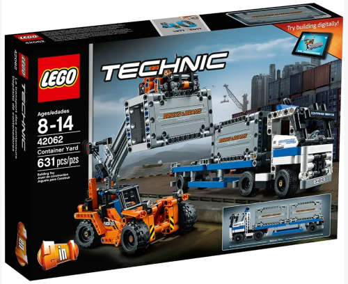 LEGO 42062 Technic Container Yard (Discontinued by Manufacturer)