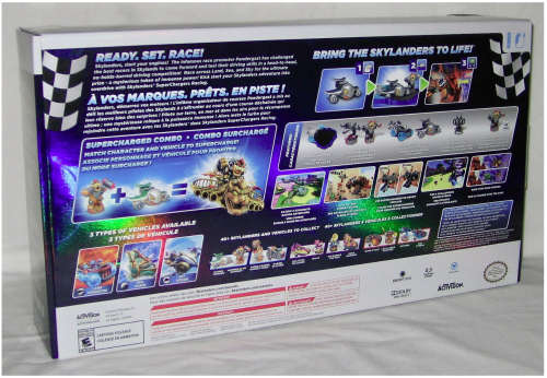 Wii Skylanders Superchargers Racing Dark Edition Starter Pack Bowser Amiibo Game-Collectors (Rare)