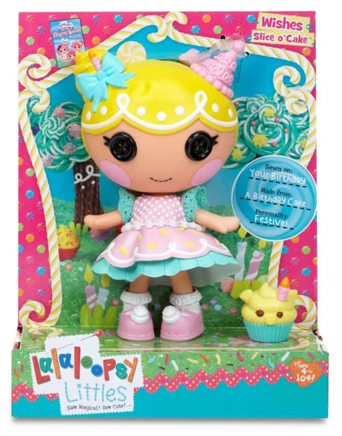 Lalaloopsy Sugary Sweet Littles - Wishes Slice O` Cake Collectable Doll (New)