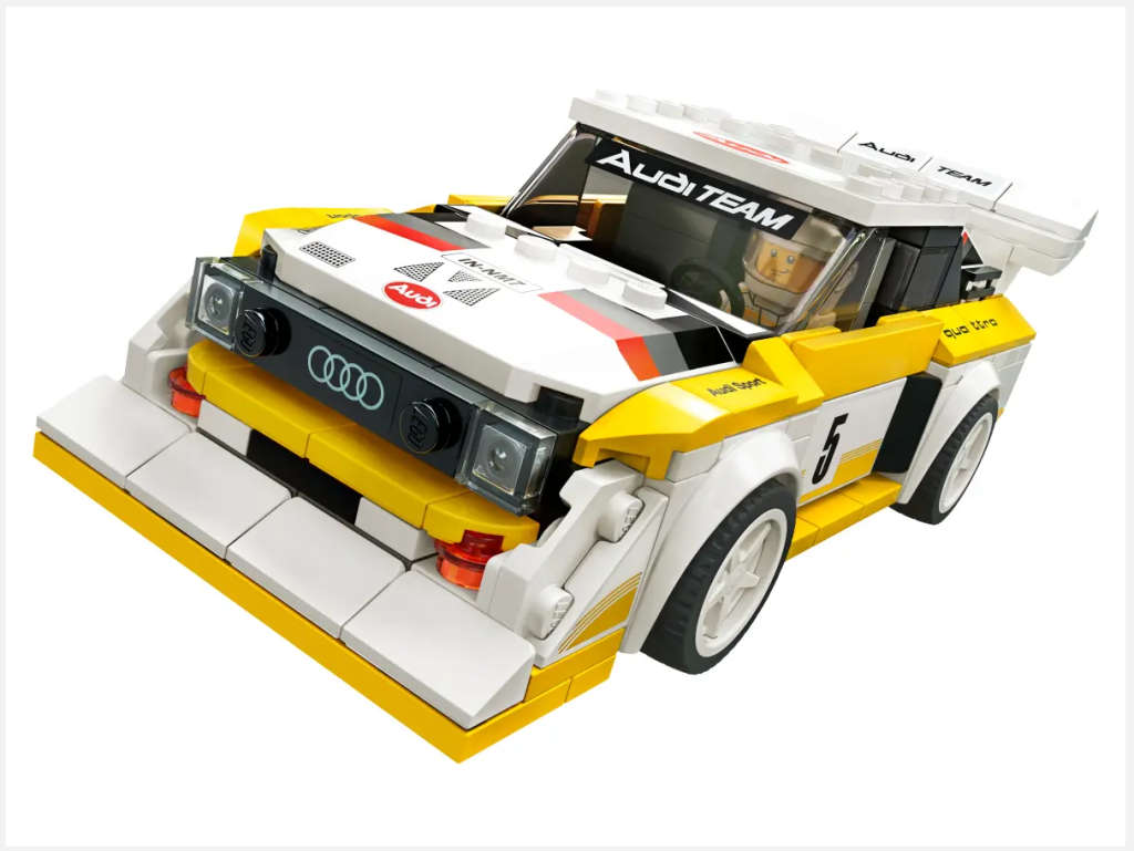 LEGO 76897 Speed Champions 1985 Audi Sport Quattro S1 (Discontinued by Manufacturer 2020)