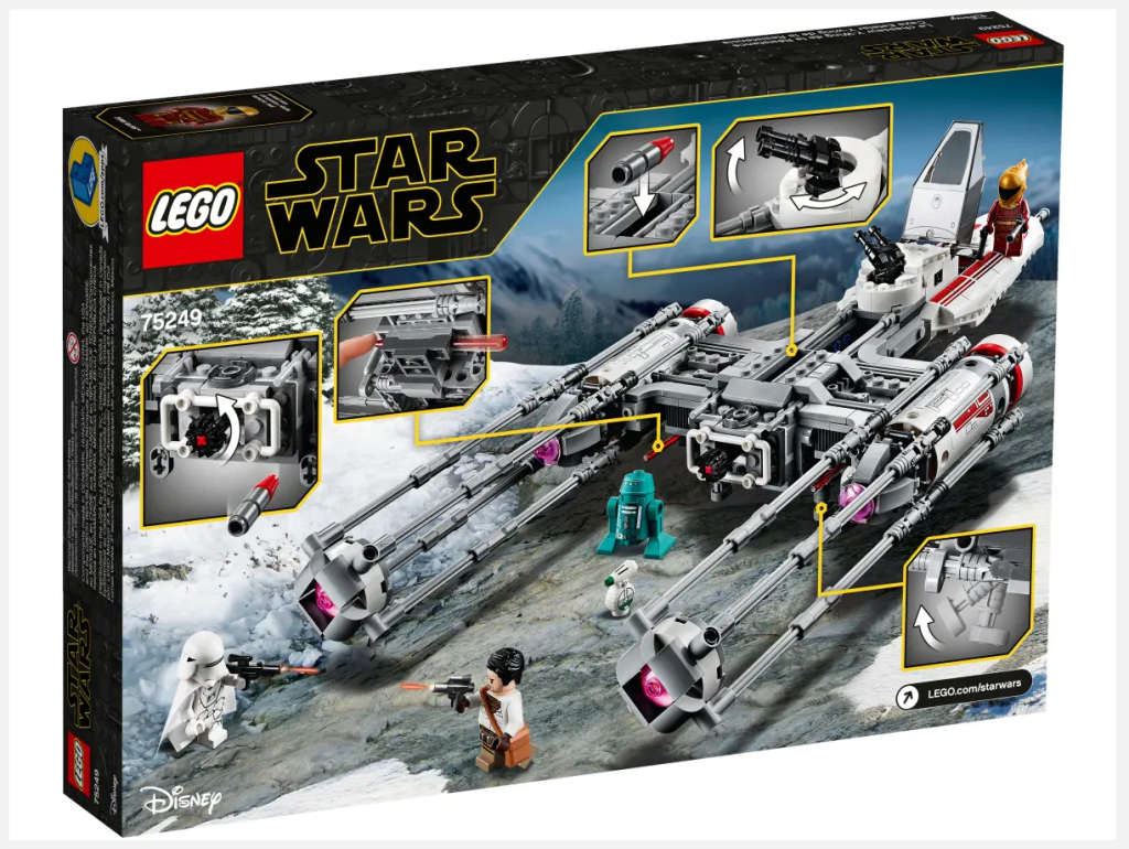 LEGO 75249 Star Wars Resistance Y-Wing Starfighter (Discontinued by Manufacturer 2019)