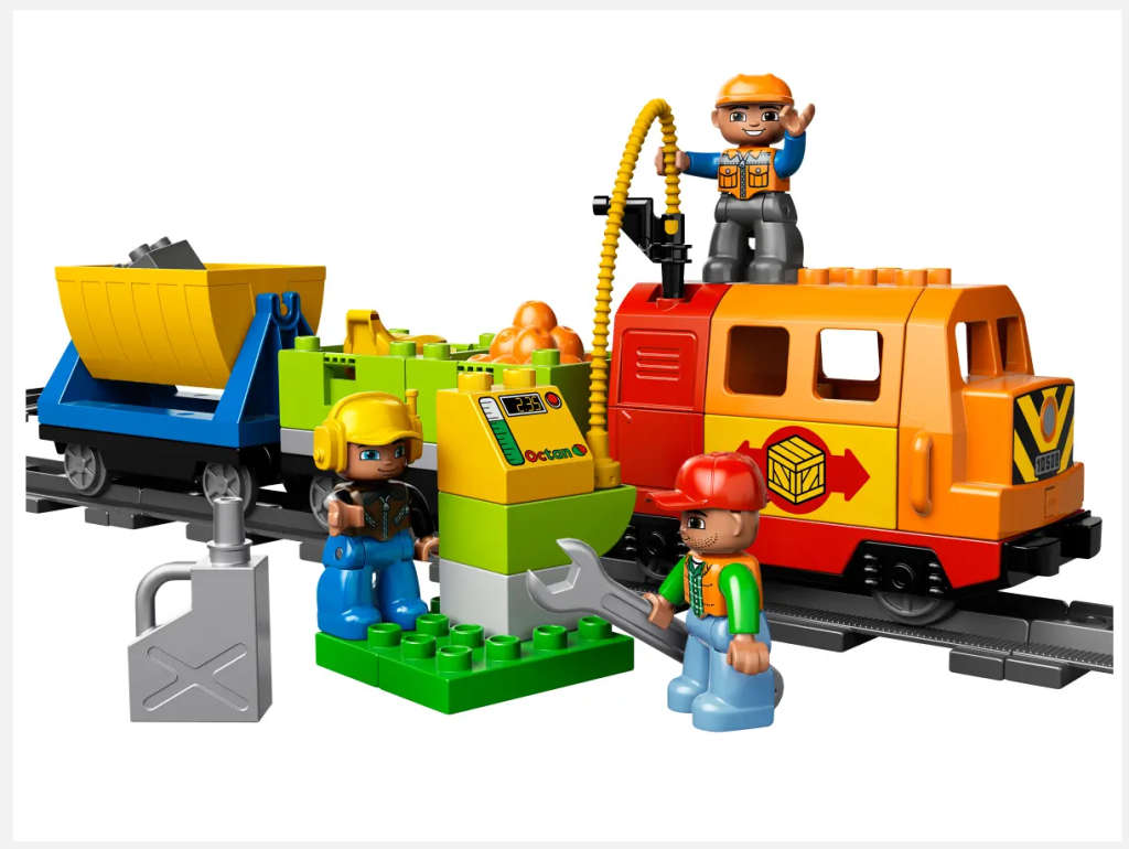 LEGO 10508 Duplo Deluxe Train Set (Discontinued by Manufacturer 2013) Very Rare