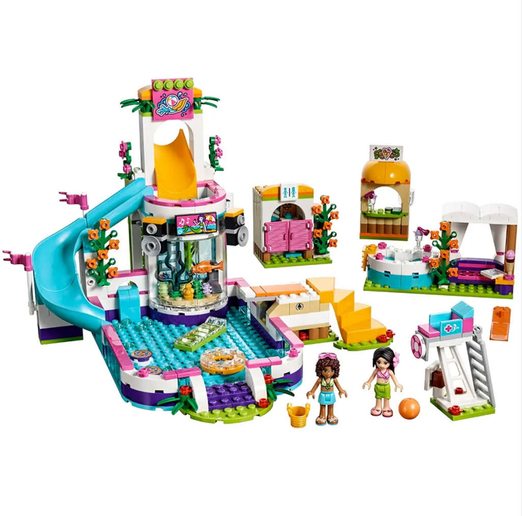 LEGO 41313 Friends Heartlake Summer Pool (Discontinued by Manufacturer 2017)