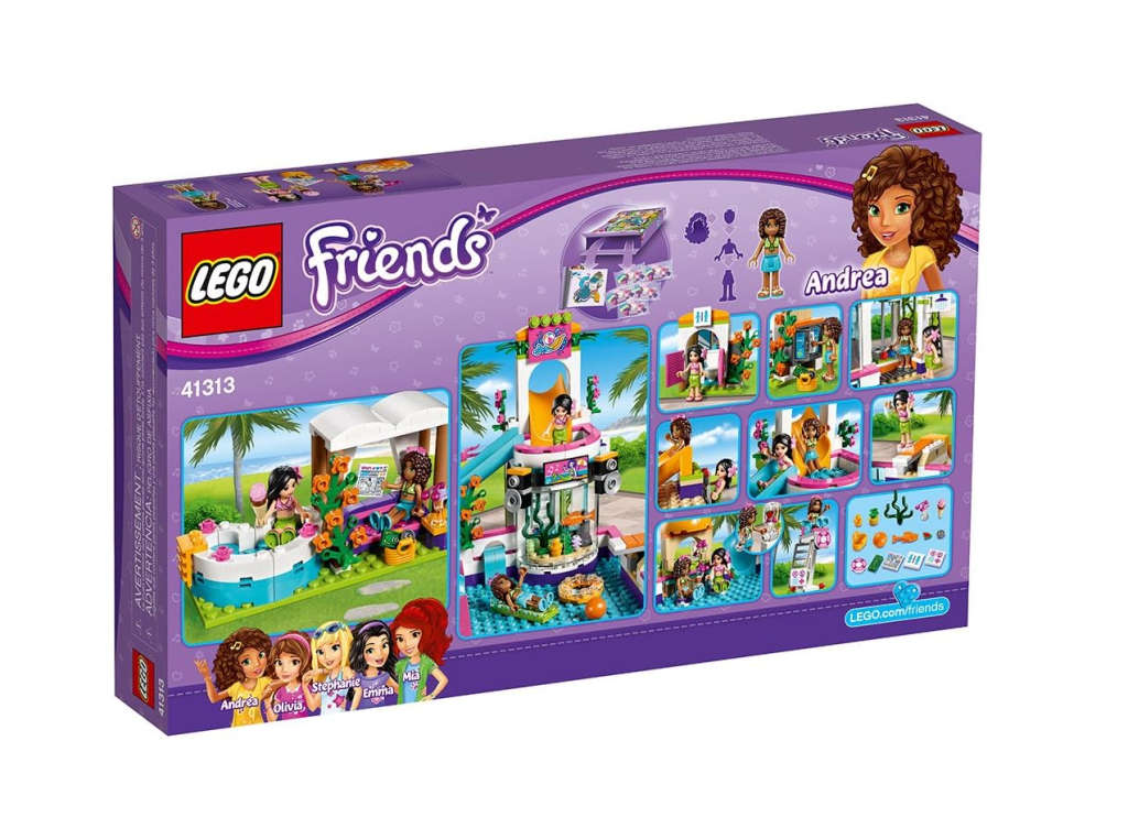 LEGO 41313 Friends Heartlake Summer Pool (Discontinued by Manufacturer 2017)