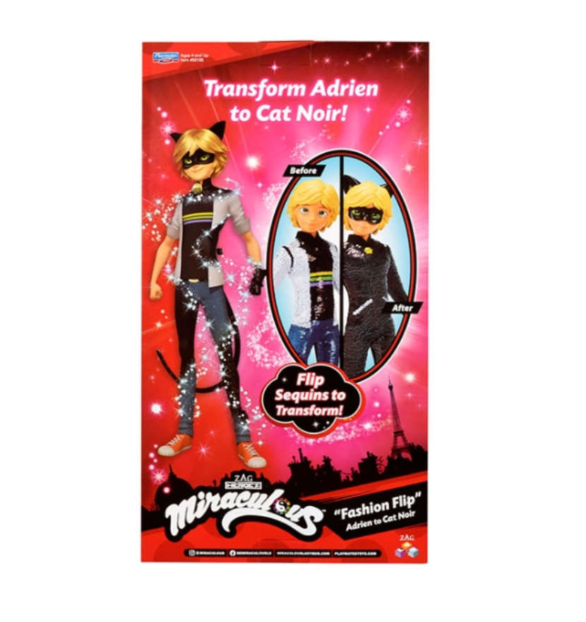 Miraculous Deluxe Flip Adri Catnoir