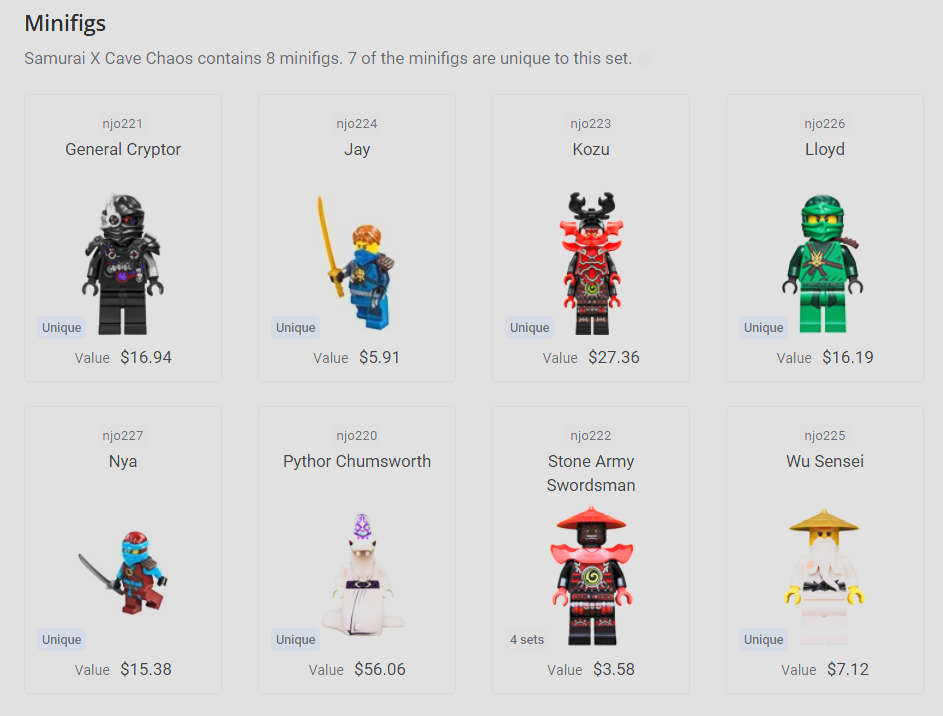 Lego 70596 NINJAGO Samurai X Cave Chaos (Discounted by Manufacturer 2016)