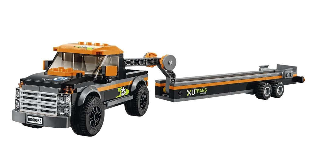 Lego 60085 City 4x4 with Powerboat (Discontinued by Manufacturer 2015) Hard-to-find