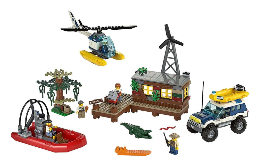 Lego 60068 City Swamp Hideout (Discontinued by Manufacturer 2015) Ultra-rare find