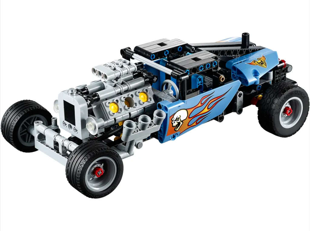 LEGO 42022 Technic Hot Rod (Discontinued by Manufacturer 2014) Very Rare