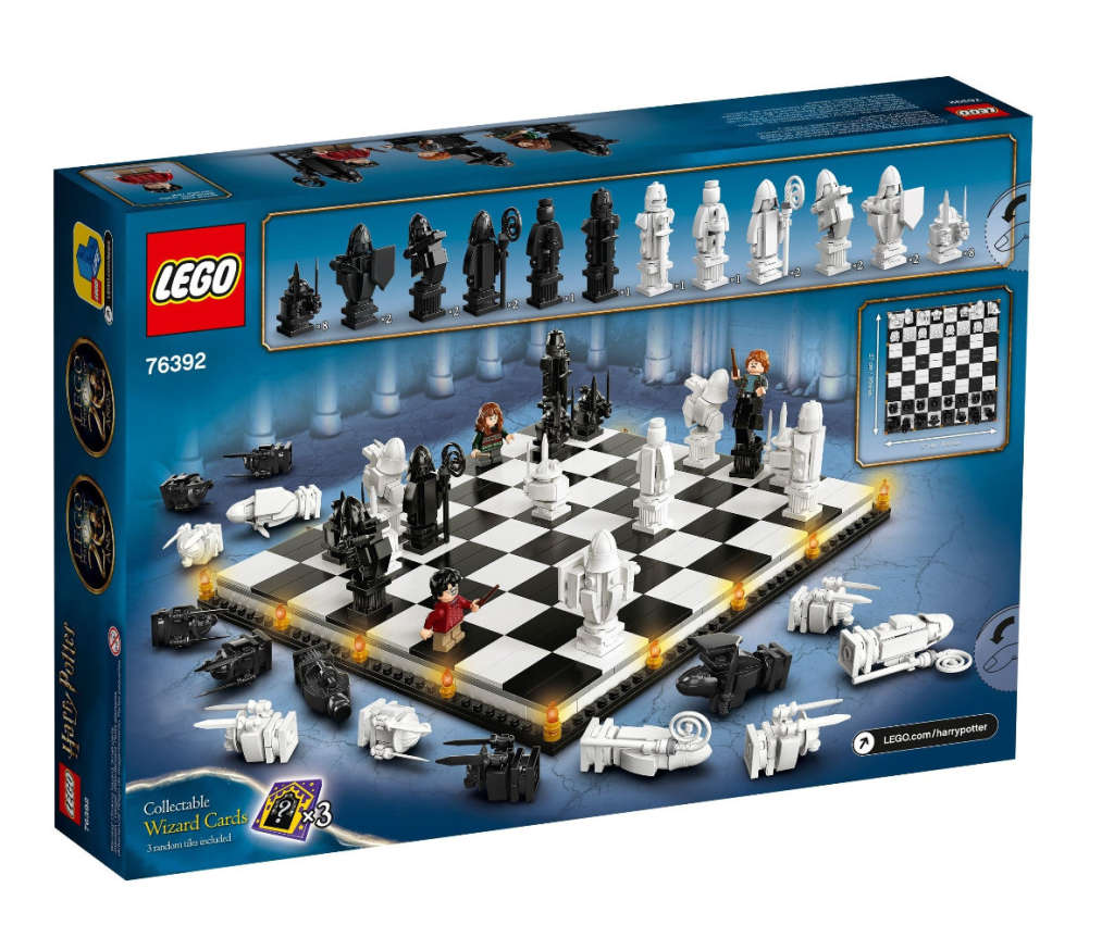 LEGO 76392 Harry Potter Hogwarts Wizard`s Chess (Discontinued by Manufacturer 2021)