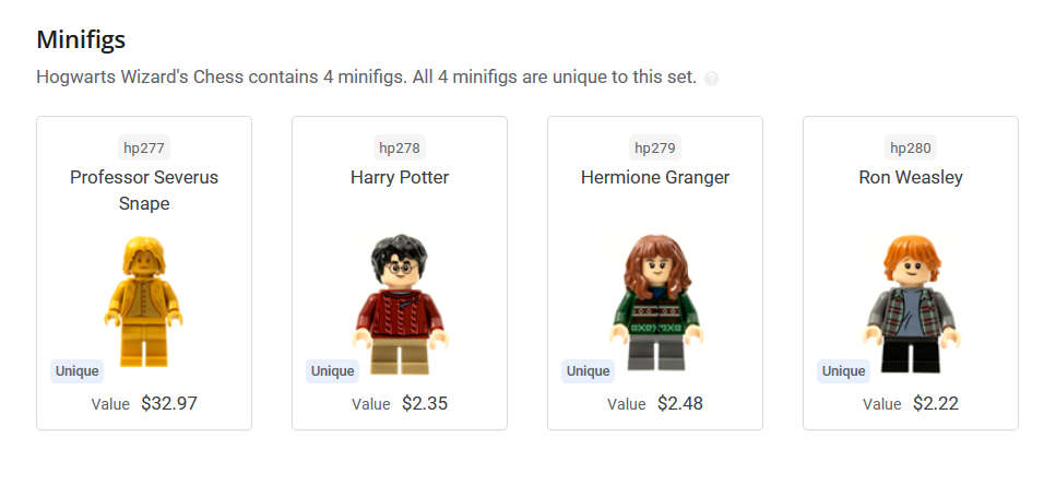 LEGO 76392 Harry Potter Hogwarts Wizard`s Chess (Discontinued by Manufacturer 2021)