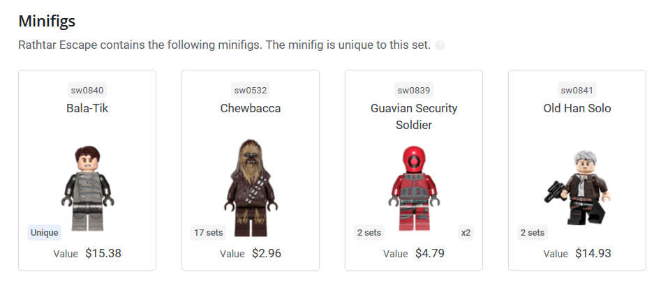 LEGO 75180 Rathtar Escape (Discontinued by Manufacturer 2017)