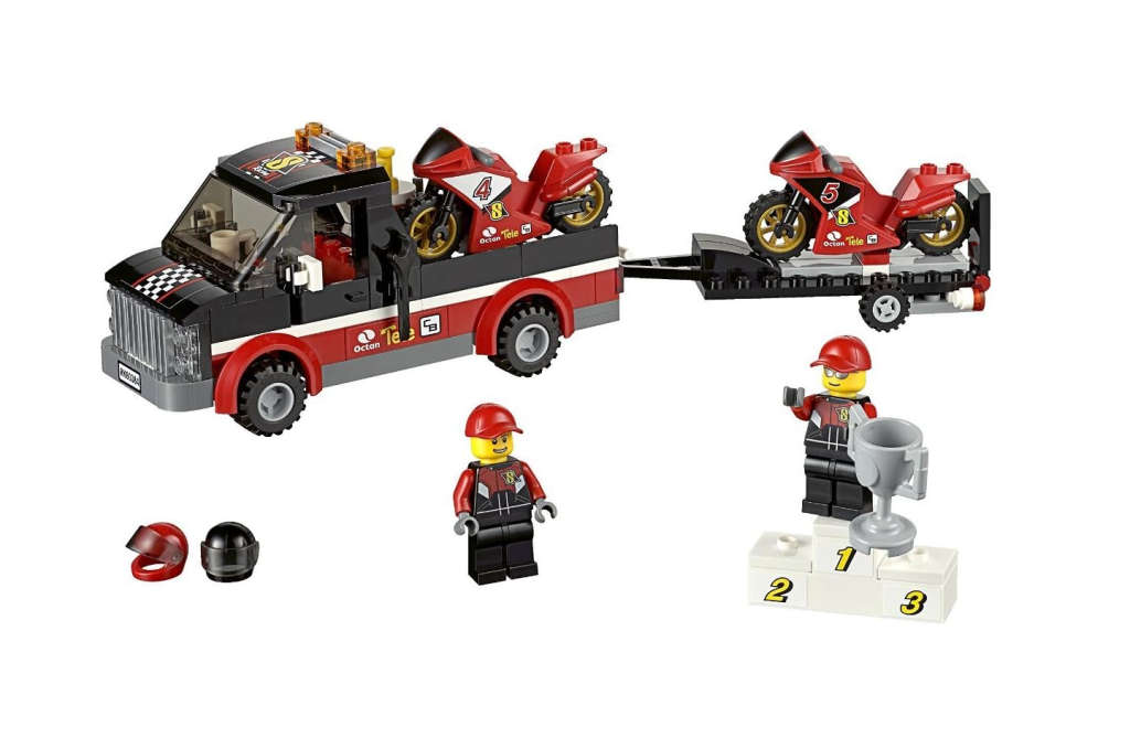 LEGO 60084 City Great Vehicles Racing Bike Transporter (Discontinued by Manufacturer 2015) Very Rare