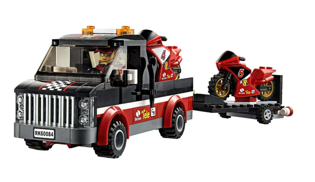 LEGO 60084 City Great Vehicles Racing Bike Transporter (Discontinued by Manufacturer 2015) Very Rare