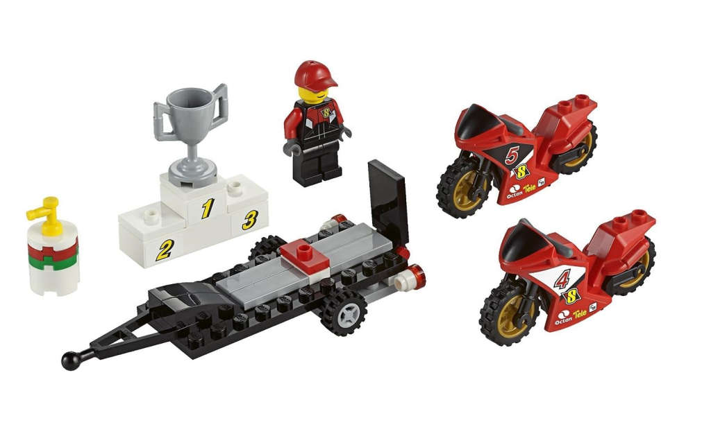 LEGO 60084 City Great Vehicles Racing Bike Transporter (Discontinued by Manufacturer 2015) Very Rare