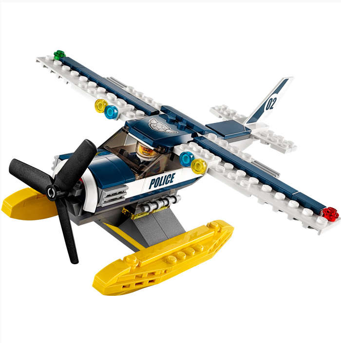LEGO 60070 City Water Plane Chase  (Discontinued by Manufacturer 2015) Very Rare
