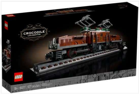 LEGO 10277 Crocodile Locomotive (Discontinued by Manufacturer 2020)