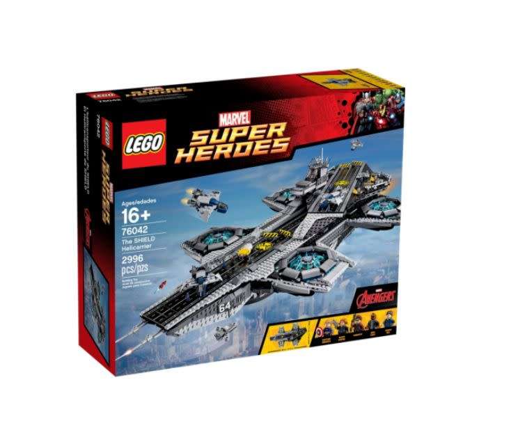 Lego 76042 SHIELD Helicarrier LEGO Marvel Super Heroes (Discontinued by Manufacturer 2015) Very Rare