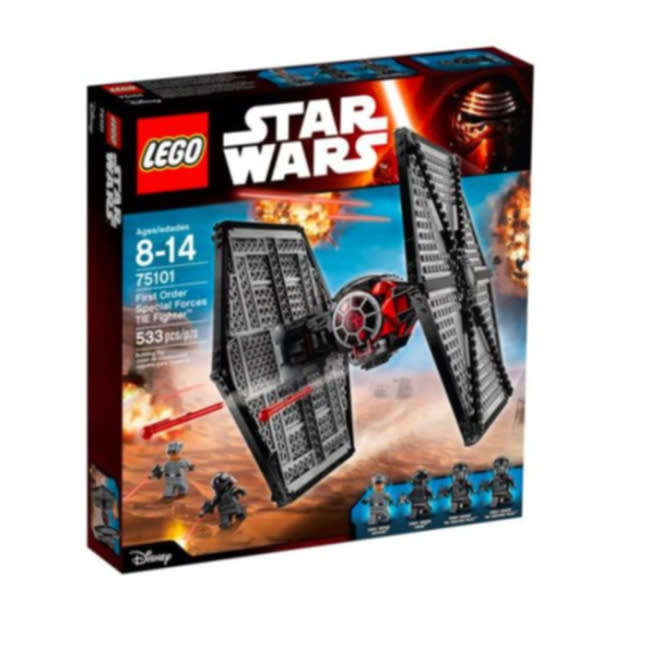 LEGO 75101 Star Wars First Order Special Forces TIE Fighter (Discontinued by Manufacturer 2015) Rare