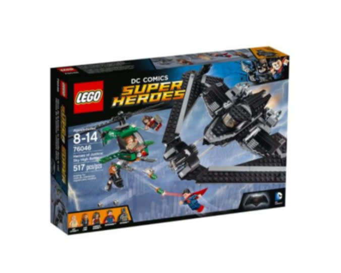 LEGO 76046 Super Heroes Heroes of Justice, Sky High Battle (Discontinued by Manufacturer 2016) Rare