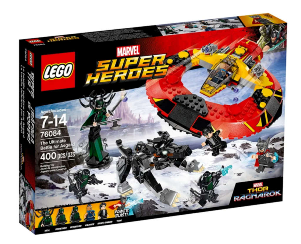 LEGO 76084 Super Heroes The Ultimate Battle for Asgard (Discontinued by Manufacturer 2017)Very Rare