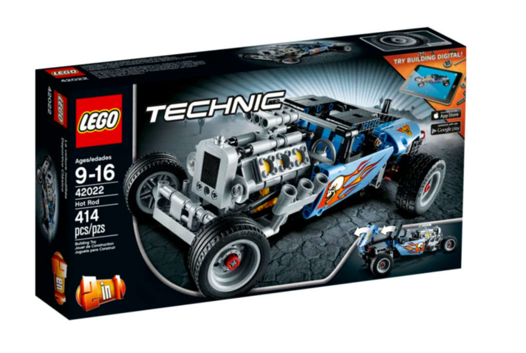 LEGO 42022 Technic Hot Rod (Discontinued by Manufacturer 2014) Very Rare
