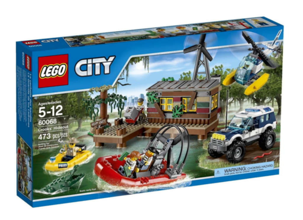 Lego 60068 City Swamp Hideout (Discontinued by Manufacturer 2015) Ultra-rare find