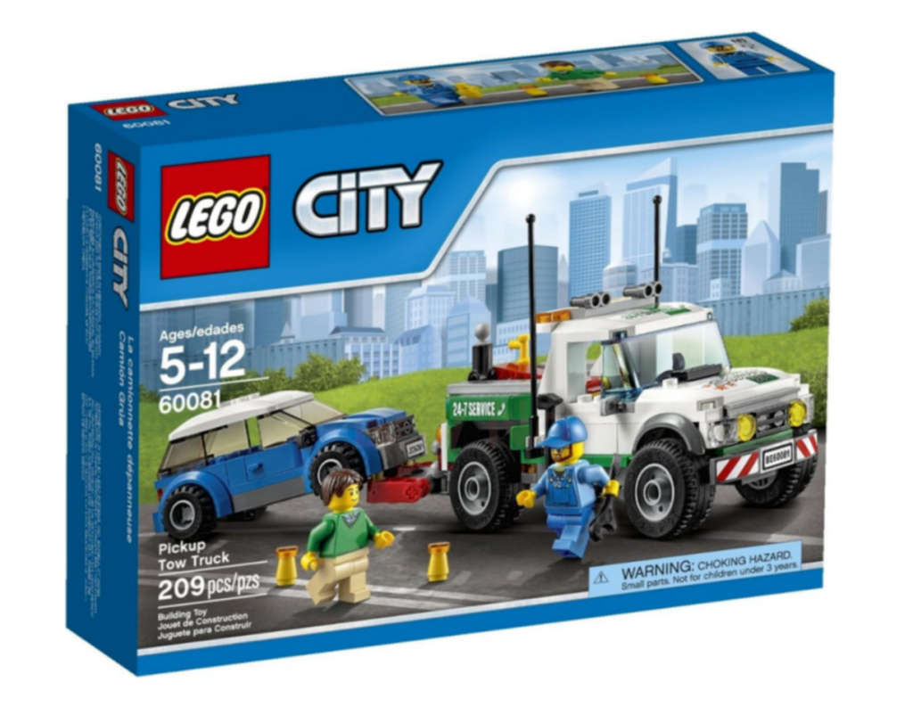 LEGO 60081 Pickup Tow Truck (Discontinued by Manufacturer 2015) Very Rare