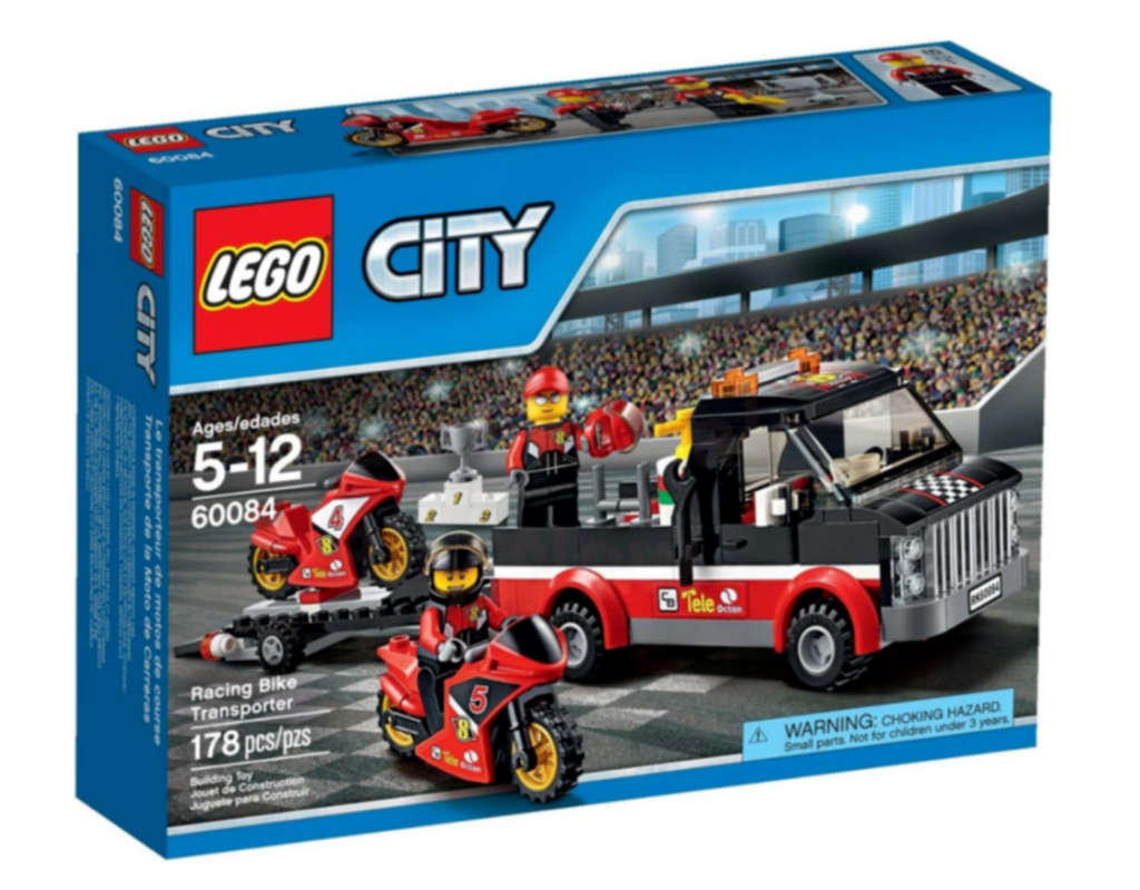 LEGO 60084 City Great Vehicles Racing Bike Transporter (Discontinued by Manufacturer 2015) Very Rare