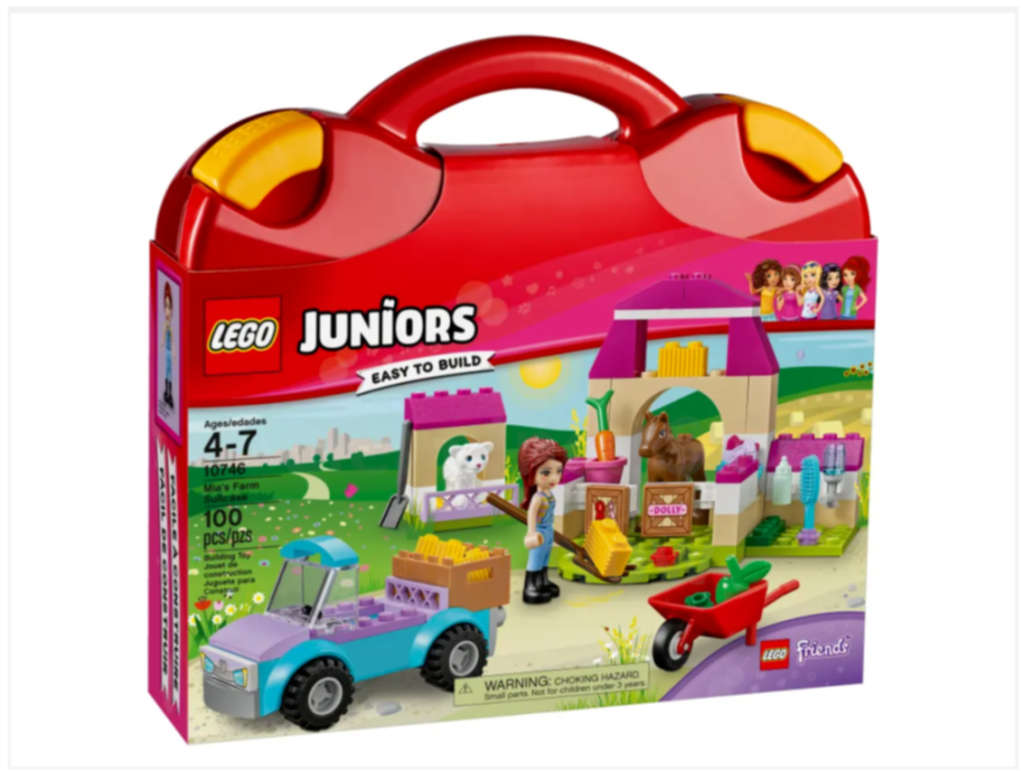 LEGO 10746 Juniors Mia`s Farm Suitcase (Discontinued by Manufacturer 2017)