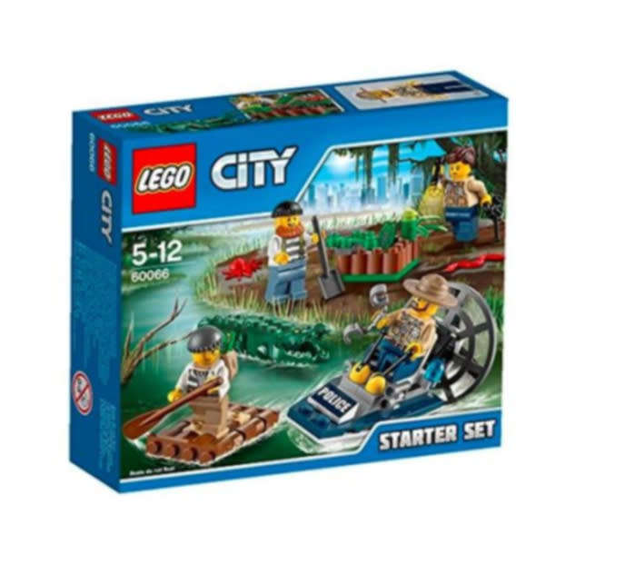 LEGO 60066 City Swamp Police Starter Set (Discontinued by Manufacturer 2015) Very Rare