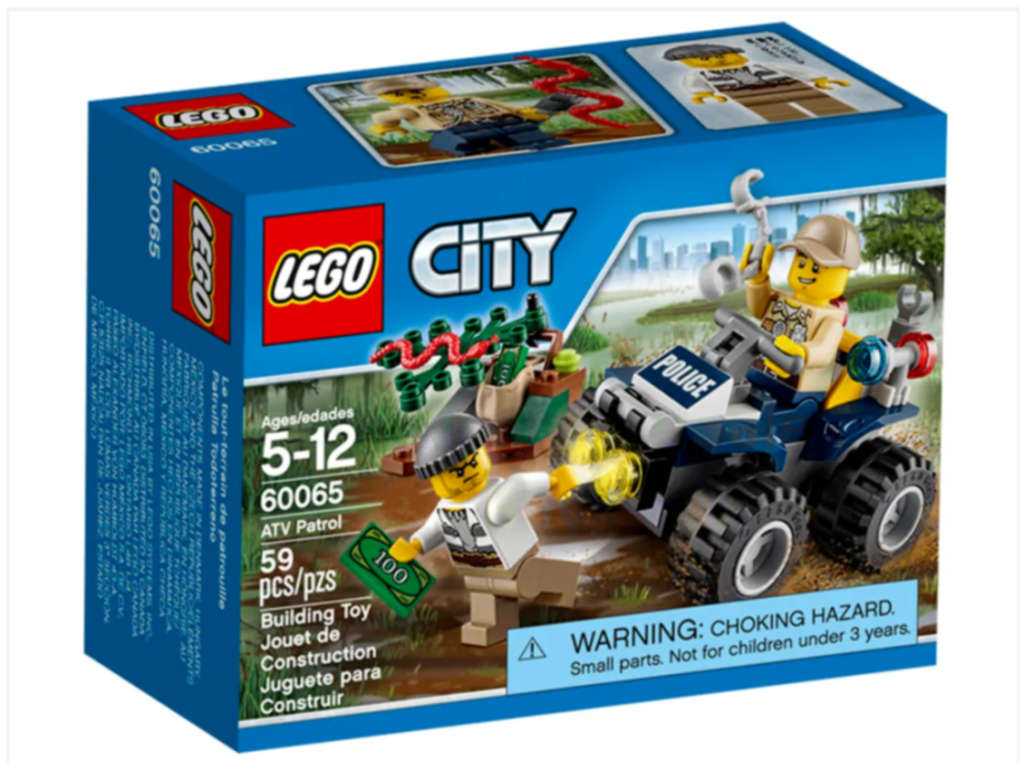 LEGO 60065 ATV Patrol  (Discontinued by Manufacturer 2015) Very Rare