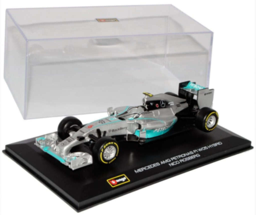 Bburago Mercedes AMG Petronas F1 W05 Hybrid Nico Rosberg 1/32